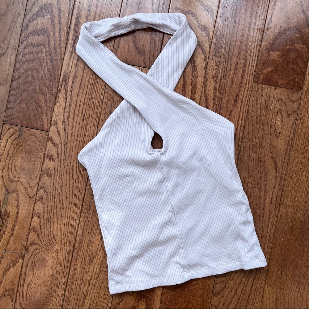 Aritzia Wilfred vin gris bay top size XS